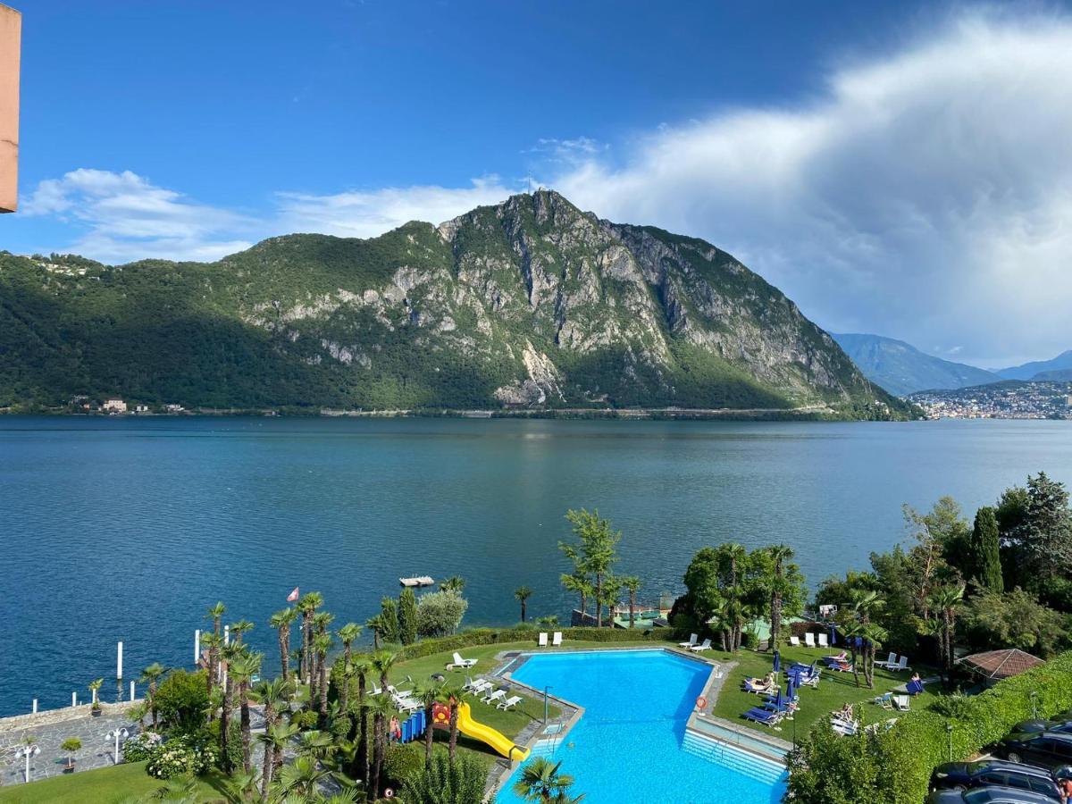 Miralago -Wonderful Lake View Bissone Exterior photo